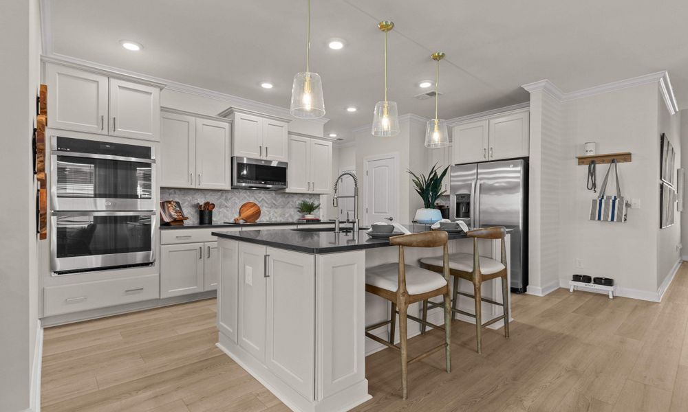 Representative furnished interior of a home built from the The Hibiscus by Chesapeake Homes in Traditions at Carolina Forest, Myrtle Beach (Image 8).