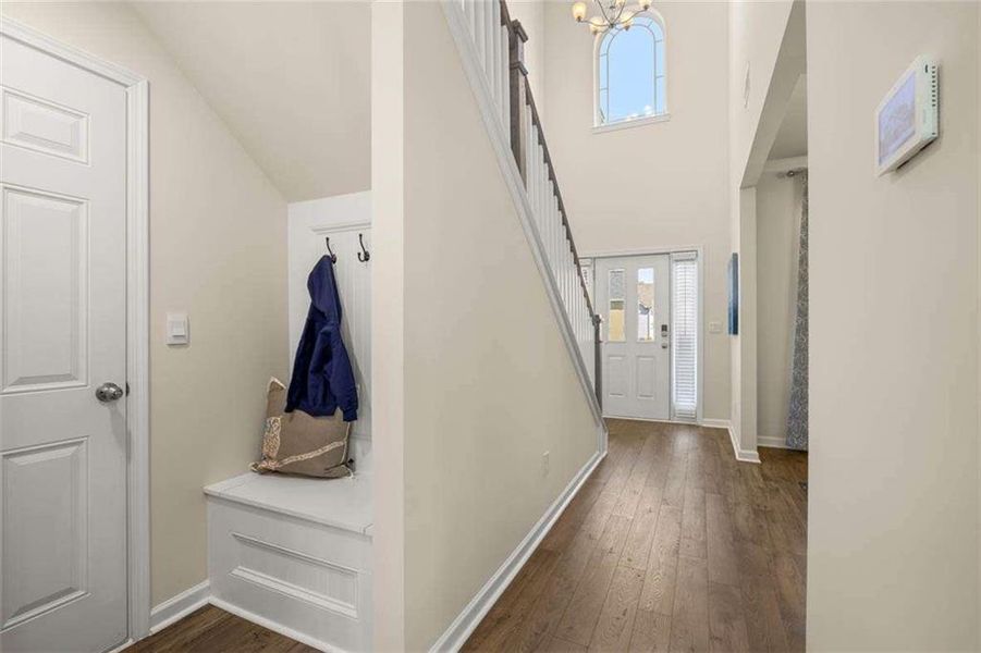 Furnished interior view inside a new home in Wildwood, Covington (Image 4). Furnished interior view inside a new home in Wildwood, Covington (Image 4).
