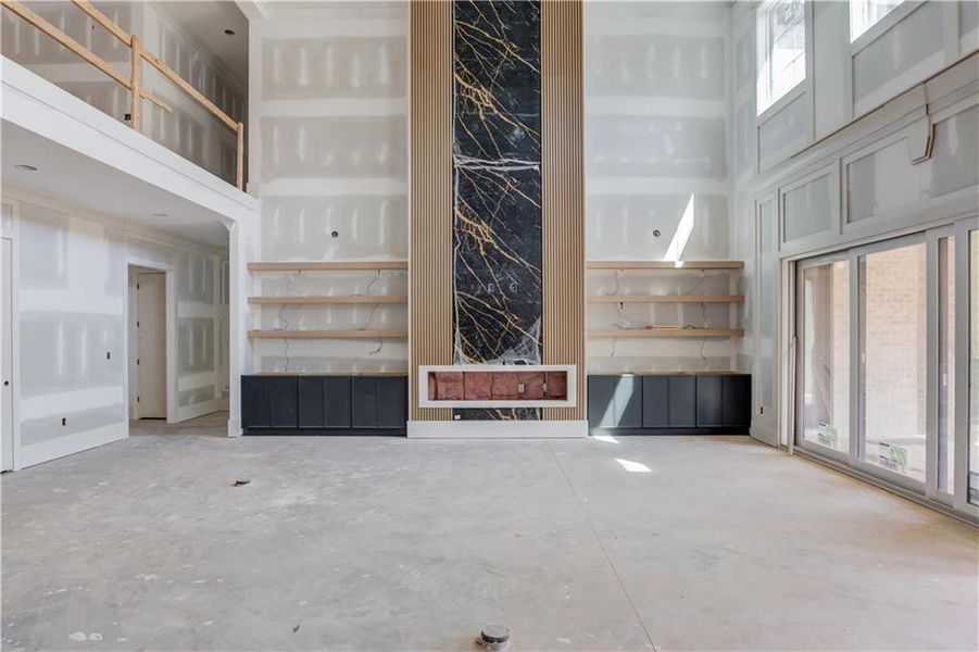 In-progress construction of a new home in , Buford, GA (Image 8).