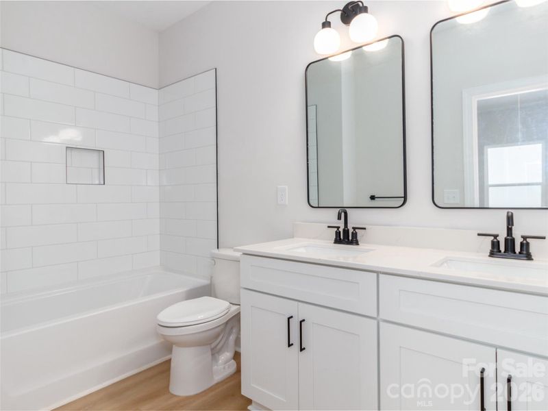 Furnished interior view inside a new home in , Charlotte (Image 7).