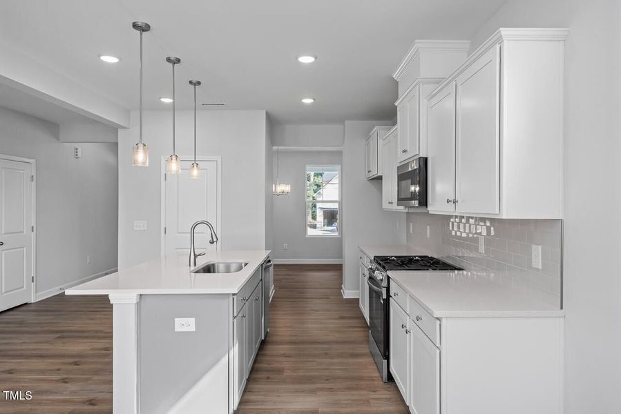 Furnished interior view inside a new home in Woodland Crossing, Zebulon (Image 5).
