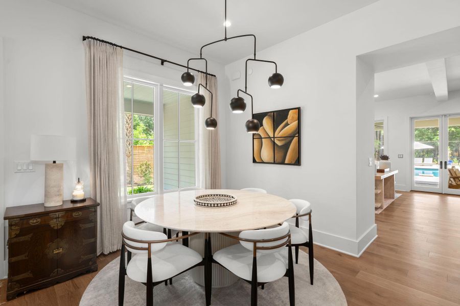 Furnished interior view inside a new home in , Johns Island (Image 16).