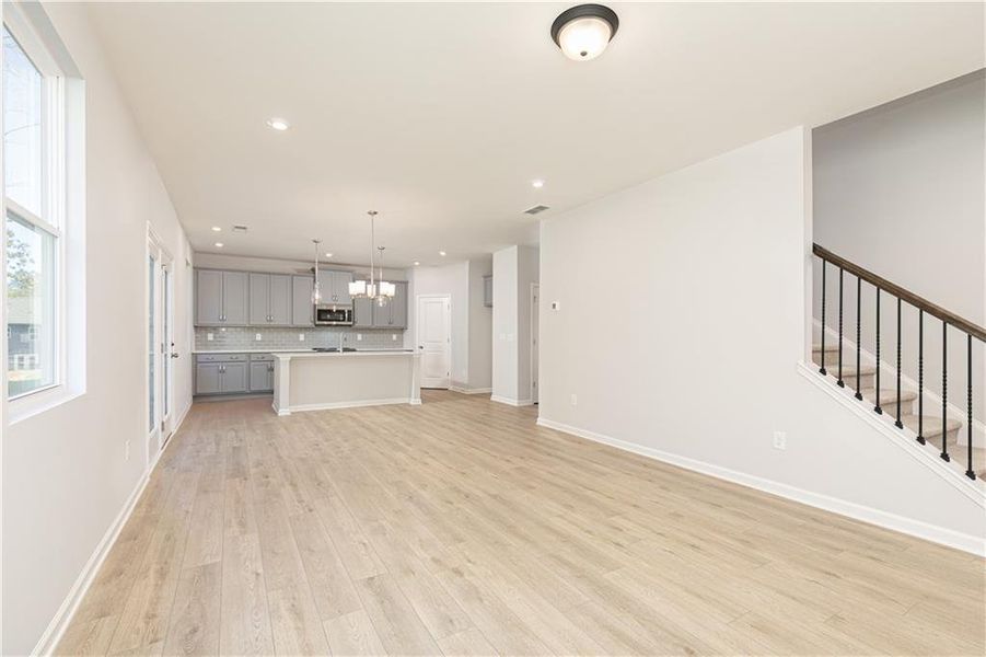 Spacious, unfurnished interior of a new home in Madison at Buice Lake, Acworth (Image 23).