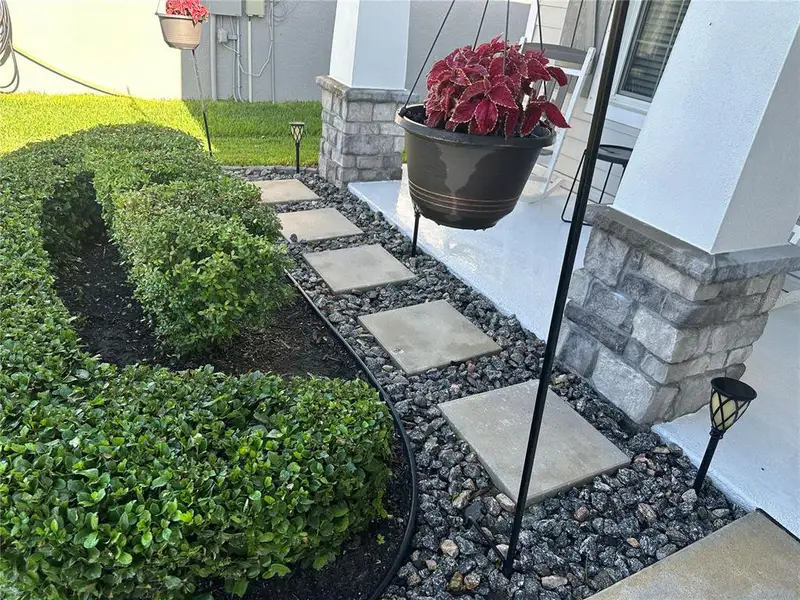 Exterior details and patio area of a home in , Parrish (Image 3). Exterior details and patio area of a home in , Parrish (Image 3).