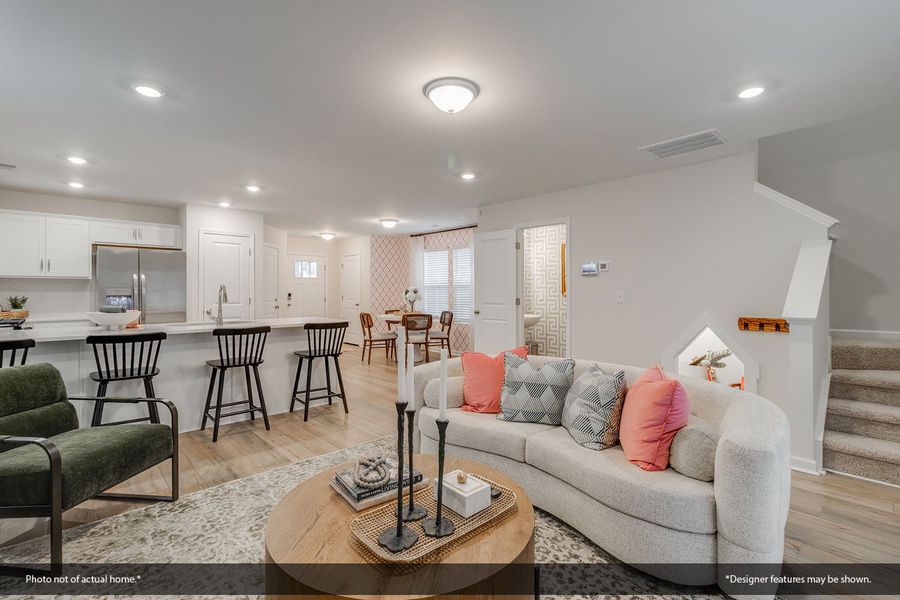 Furnished interior view inside a new home in Ellington, Elgin (Image 6).