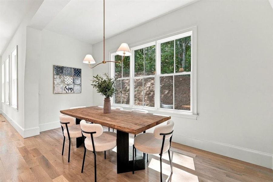 Furnished interior view inside a new home in , Roswell (Image 73).