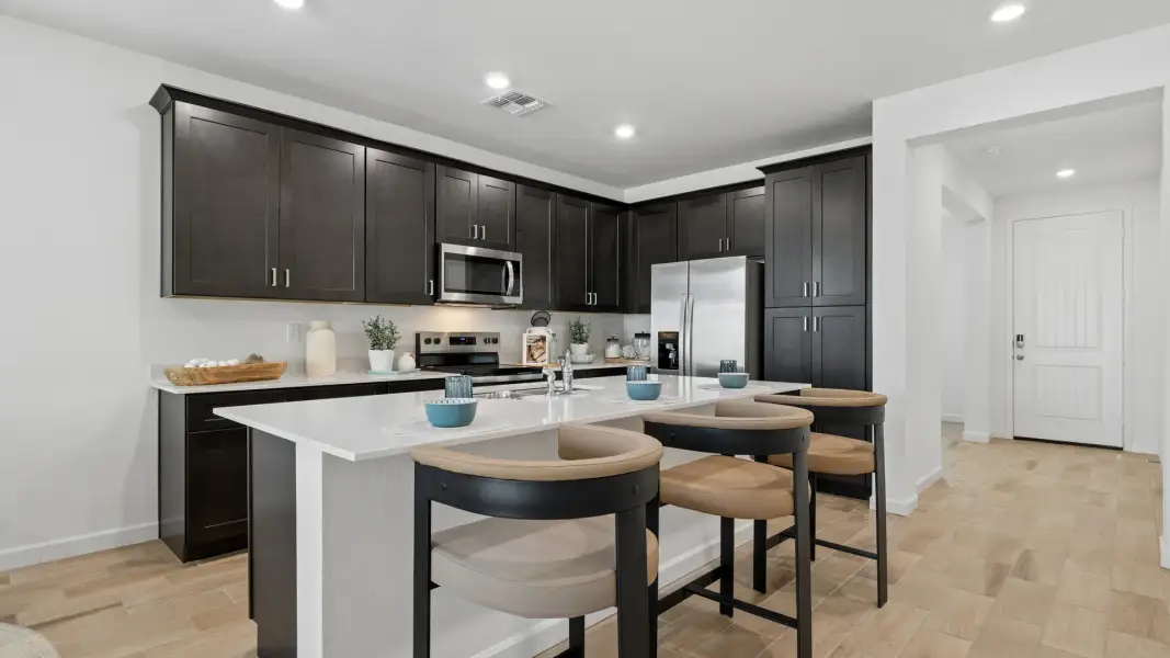 Furnished interior view inside a new home in Westpark, Buckeye (Image 6).