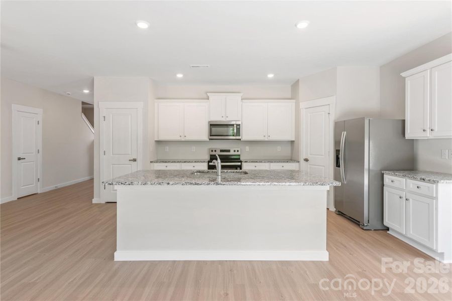 Furnished interior view inside a new home in , Winston-Salem (Image 5).