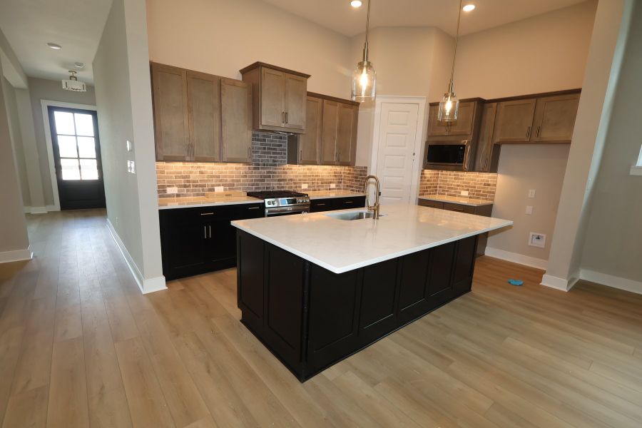 Furnished interior view inside a new home in Bridgeland Central: Emerald Heights - Landmark Row Collection, Cypress (Image 5).