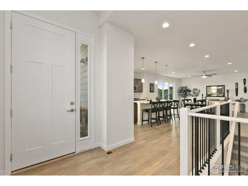 Furnished interior view inside a new home in , Fort Collins (Image 6).
