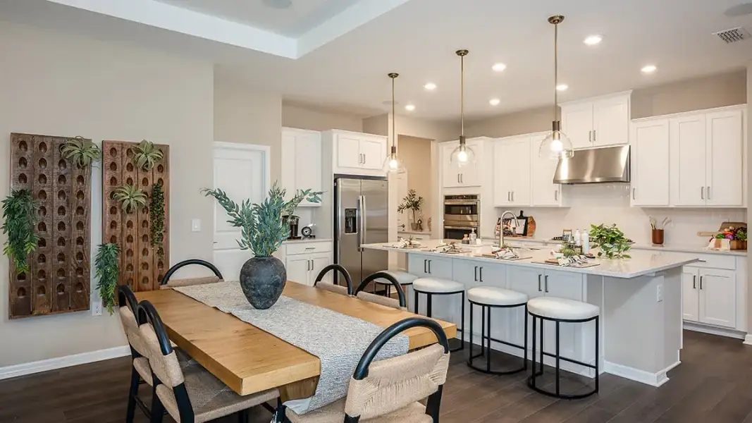 Representative furnished interior of a home built from the Bradley by Taylor Morrison in Azure at Solaeris, Port St. Lucie (Image 4).