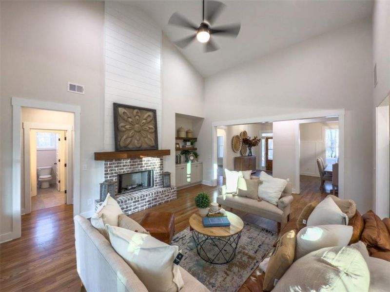 Furnished interior view inside a new home in , Monroe (Image 18). Furnished interior view inside a new home in , Monroe (Image 18).