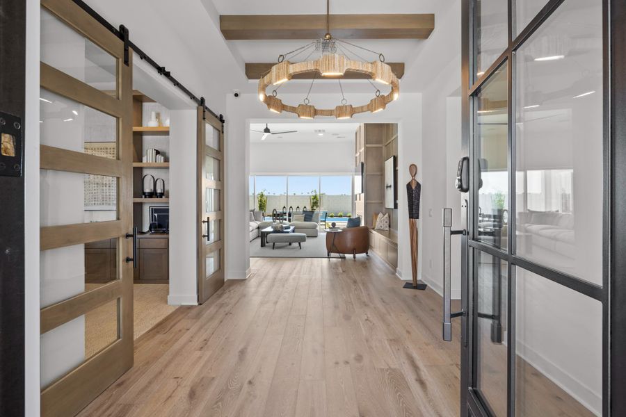 Representative furnished interior of a home built from the Allure by Cachet Homes Arizona in McKinley Glenn, Chandler (Image 15). Representative furnished interior of a home built from the Allure by Cachet Homes Arizona in McKinley Glenn, Chandler (Image 15).