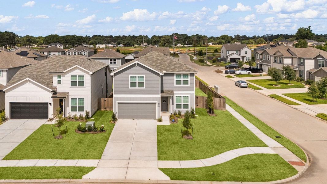 Situated on a premium corner lot at the end of a quiet cul-de-sac, this home offers extra space, added privacy, and standout curb appeal.