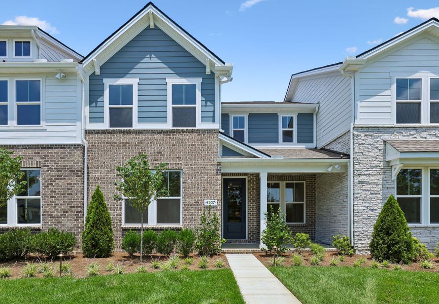Representative exterior photo of a completed home built from the Calabar by Pulte Homes in Bradshaw Farms Reserve, Mount Juliet, TN (Image 31). Representative exterior photo of a completed home built from the Calabar by Pulte Homes in Bradshaw Farms Reserve, Mount Juliet, TN (Image 31).