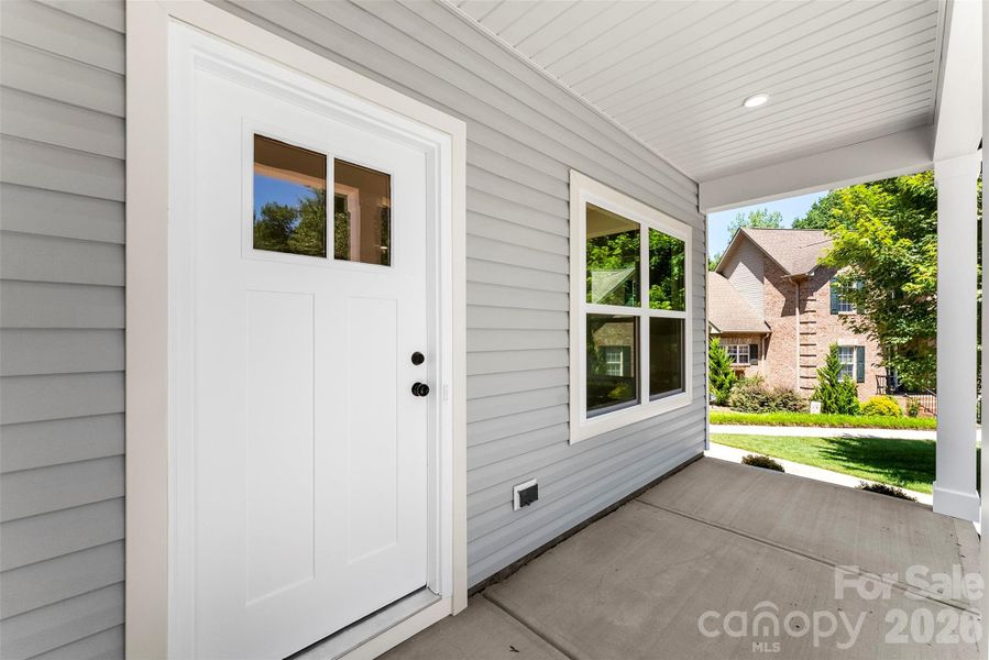 Exterior details and patio area of a home in , Kannapolis (Image 29).