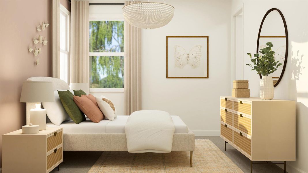 Furnished interior view inside a new home in , The Acreage (Image 4).