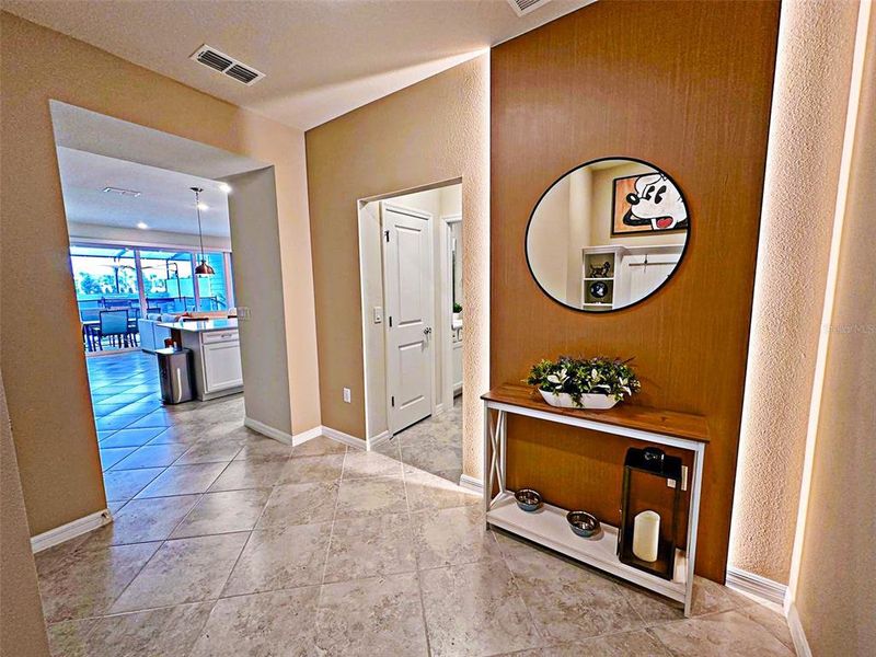 Furnished interior view inside a new home in , Clermont (Image 12).