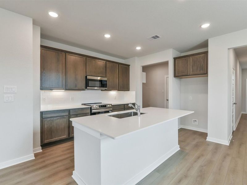 Furnished interior view inside a new home in Liberty Estates, Cleveland (Image 8).