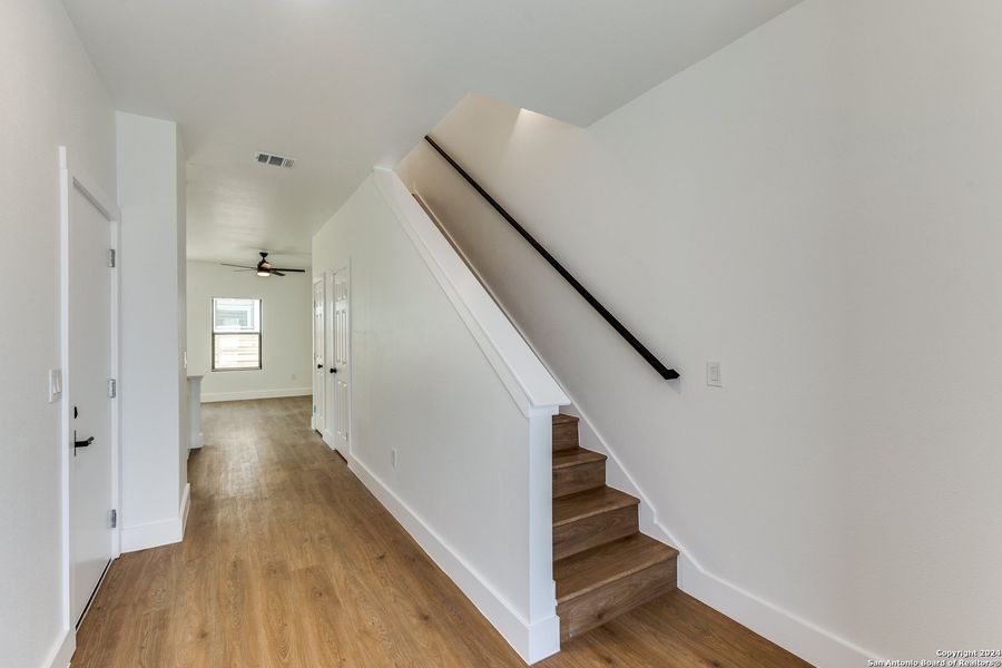 Spacious, unfurnished interior of a new home in , San Antonio (Image 20). Spacious, unfurnished interior of a new home in , San Antonio (Image 20).