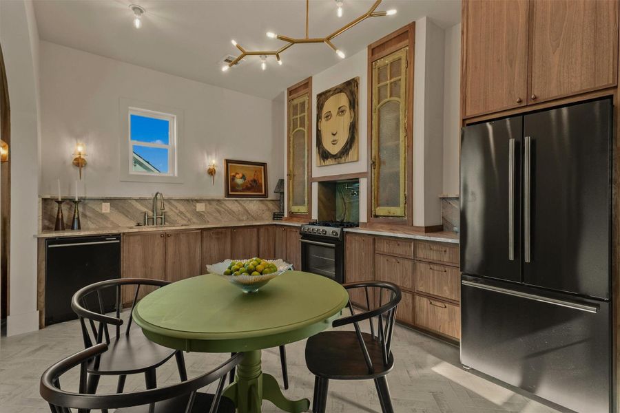 Furnished interior view inside a new home in , Galveston (Image 18). Furnished interior view inside a new home in , Galveston (Image 18).