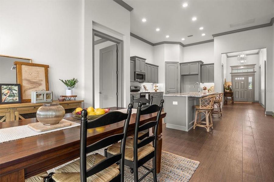 Furnished interior view inside a new home in , Lakeland (Image 30).