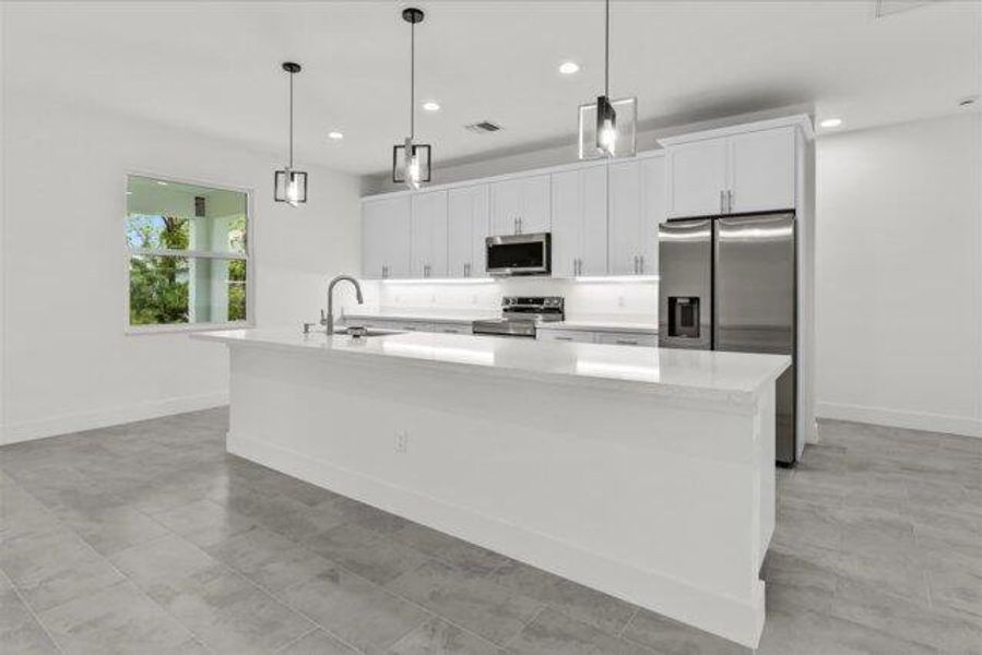 Furnished interior view inside a new home in , Vero Beach (Image 11).