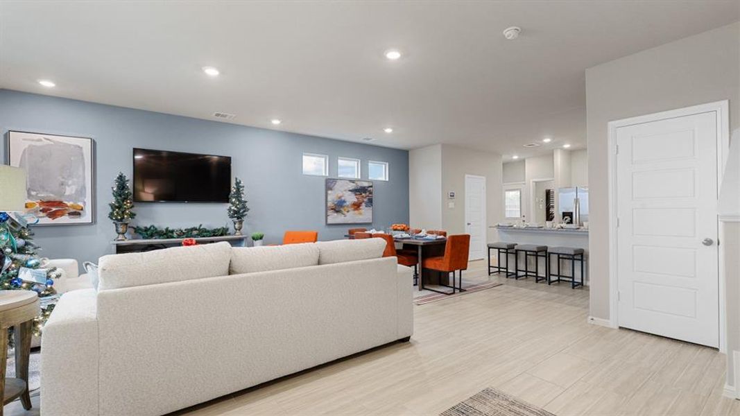 Furnished interior view inside a new home in Orchard Village, Fort Worth (Image 18).