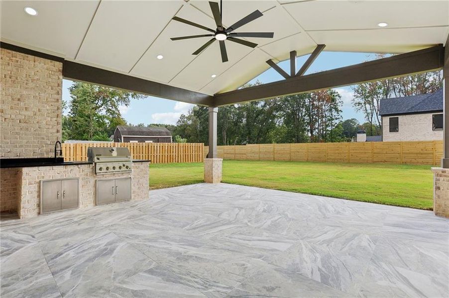 Exterior details and patio area of a home in , Lawrenceville (Image 4).