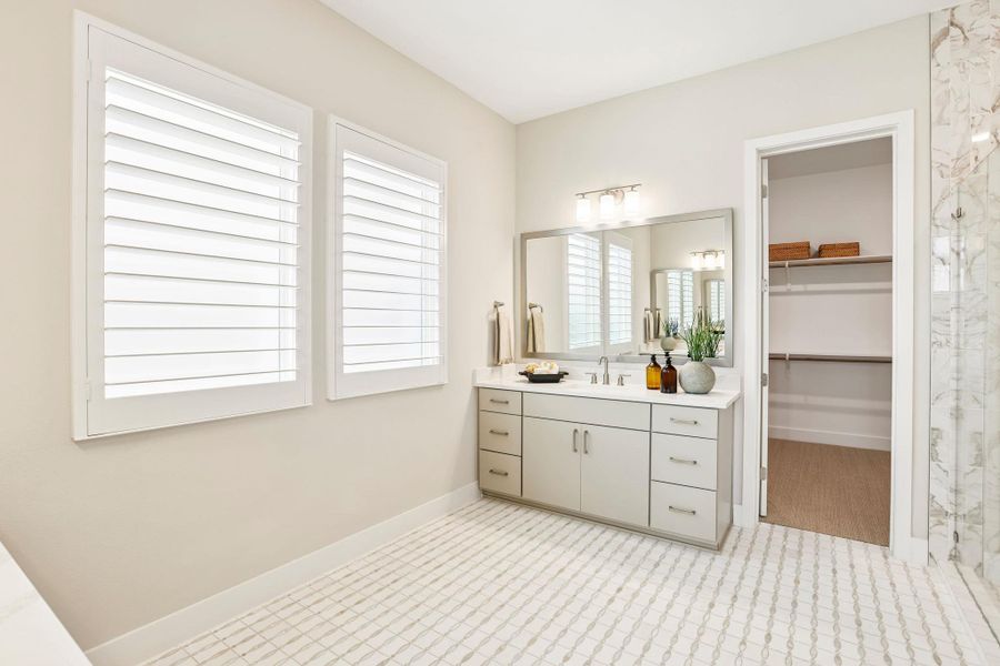 Furnished interior view inside a new home in , Kyle (Image 26).