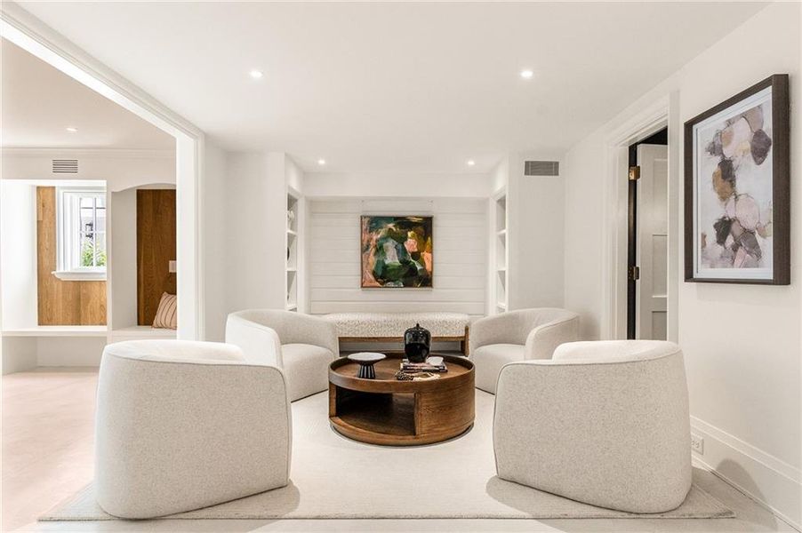 Furnished interior view inside a new home in , Atlanta (Image 39).