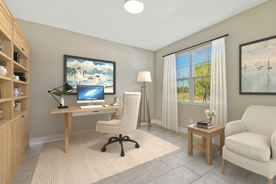 Representative furnished interior of a home built from the Solana II by William Ryan Homes in Pinecone Reserve, Brooksville (Image 5). Representative furnished interior of a home built from the Solana II by William Ryan Homes in Pinecone Reserve, Brooksville (Image 5).