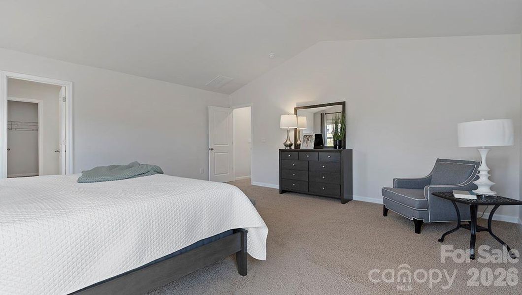 Furnished interior view inside a new home in Reedy Creek Preserve, Charlotte (Image 16).