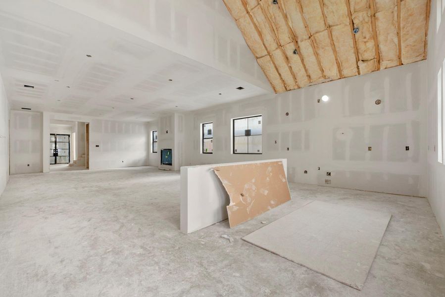 Actual kitchen and main living area as of 7/15/25. Actual kitchen and main living area as of 7/15/25.