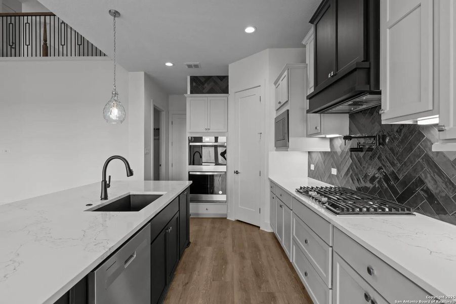 Furnished interior view inside a new home in Legacy at Lake Dunlap, New Braunfels (Image 5).