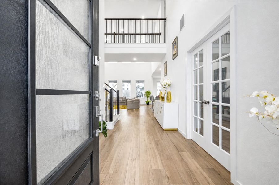 Furnished interior view inside a new home in Harvest Green, Richmond (Image 13).