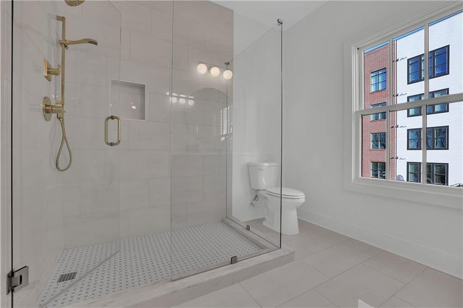 Furnished interior view inside a new home in Skyview On Broad, Sugar Hill (Image 7).