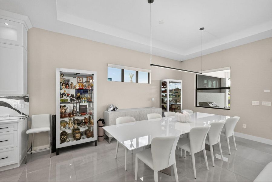 Furnished interior view inside a new home in , The Acreage (Image 37). Furnished interior view inside a new home in , The Acreage (Image 37).