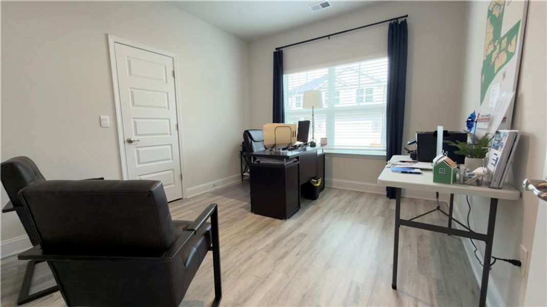 Furnished interior view inside a new home in Habersham Meadows, Demorest (Image 27).