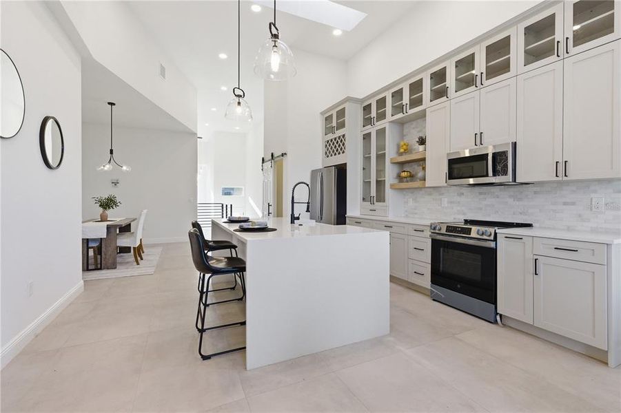 Furnished interior view inside a new home in , New Port Richey (Image 43).