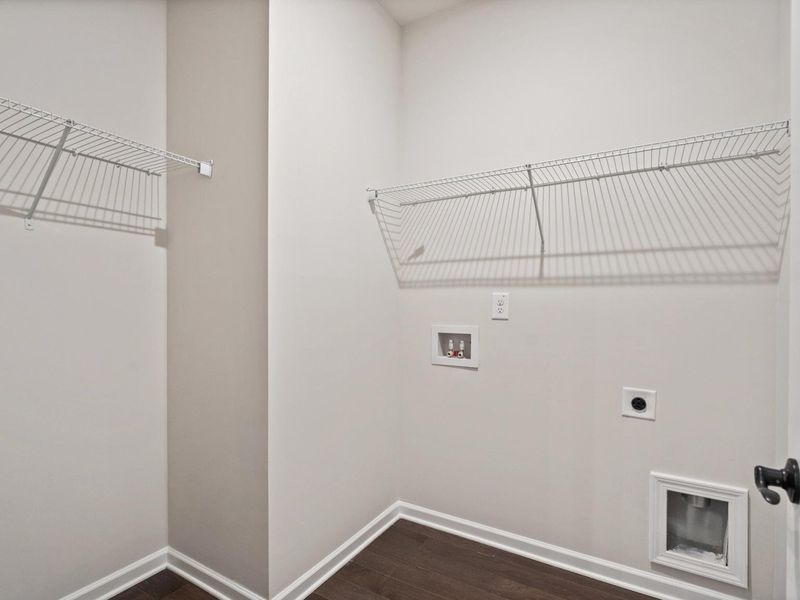 Representative unfurnished interior of a home built from the The Glenwood D by Davidson Homes LLC in Kelly Preserve, Loganville (Image 35).