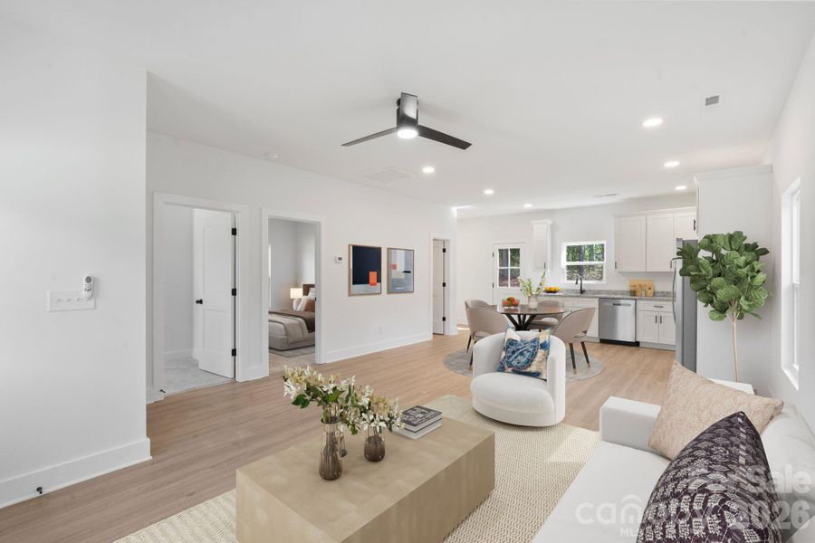 Furnished interior view inside a new home in , Shelby (Image 6).