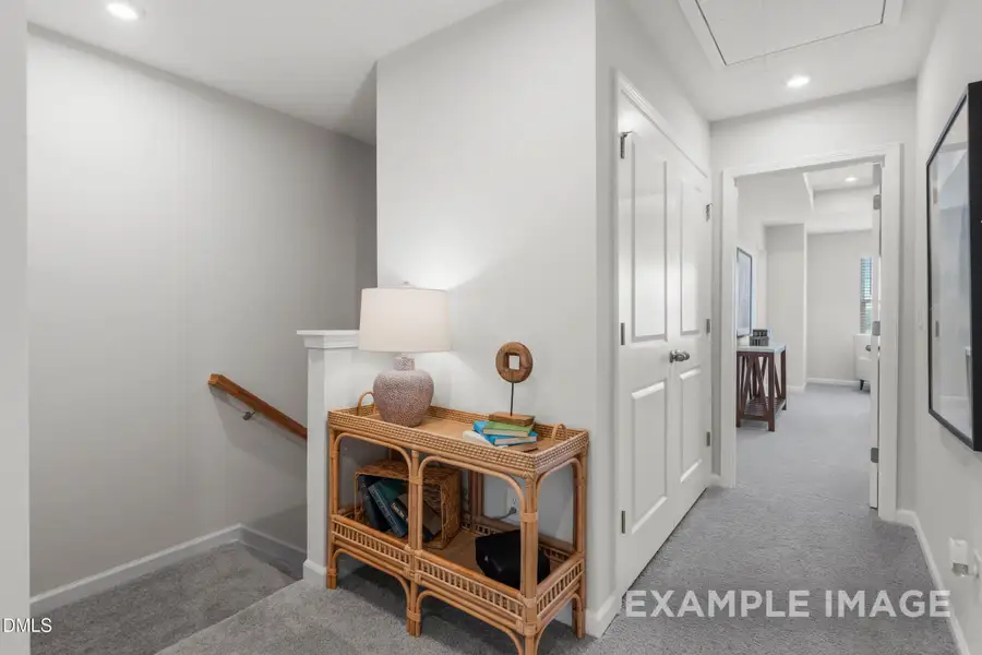 Furnished interior view inside a new home in Townes at North Main, Lillington (Image 17).