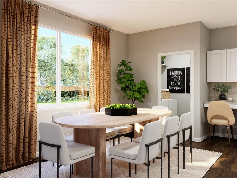 Photos are a representation of the floor plan. Options and interior selections will vary.