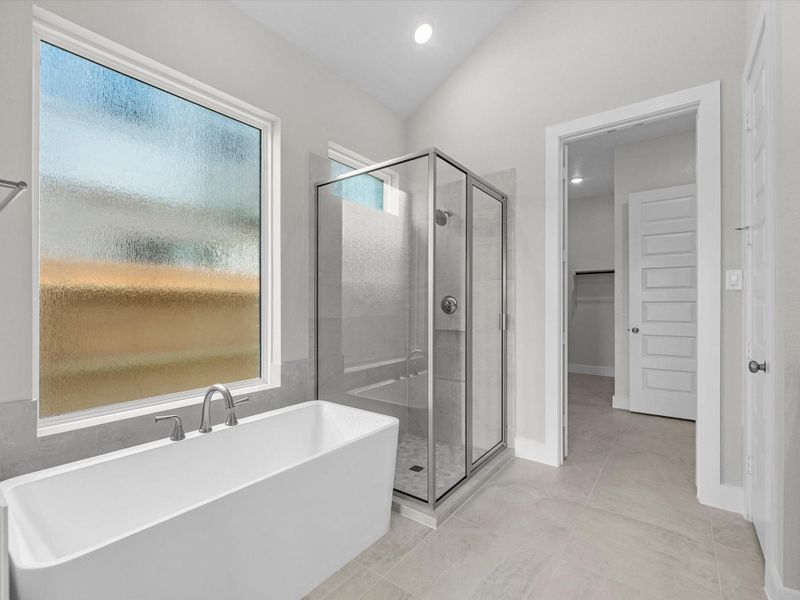 Furnished interior view inside a new home in Oakhill Reserve, Tomball (Image 8).