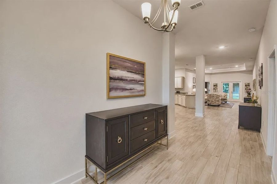 Furnished interior view inside a new home in Lake Juliana Estates, Auburndale (Image 7).