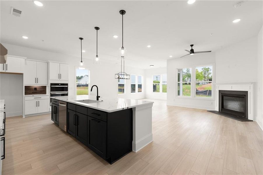 Furnished interior view inside a new home in The Reserve at Bells Ferry, Kennesaw (Image 6).