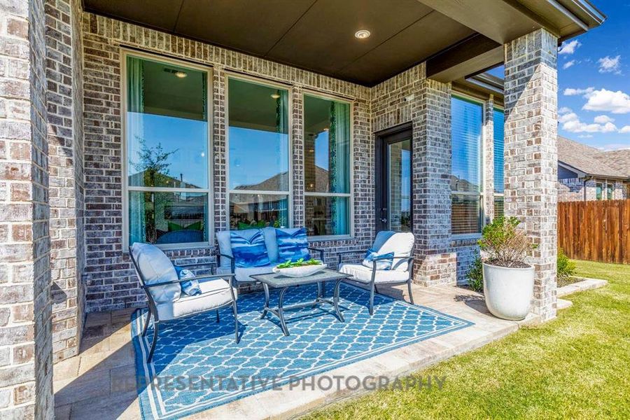 Exterior details and patio area of a home in , Royse City (Image 1). Exterior details and patio area of a home in , Royse City (Image 1).