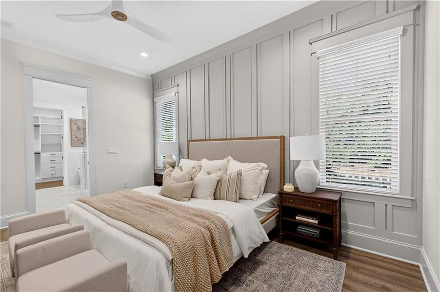 Furnished interior view inside a new home in , Marietta (Image 40).