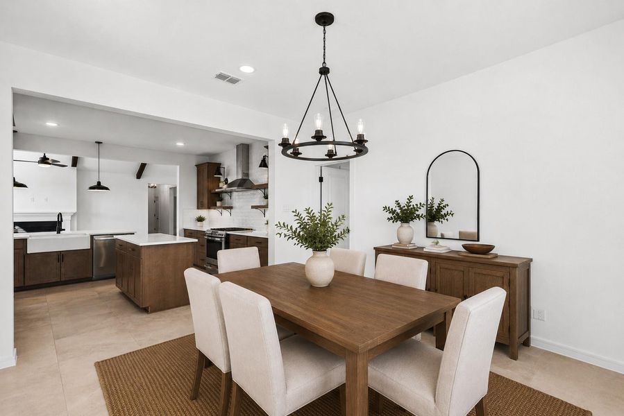 Charming dining area (*Photo not of actual home and used for illustration purposes only.) Charming dining area (*Photo not of actual home and used for illustration purposes only.)